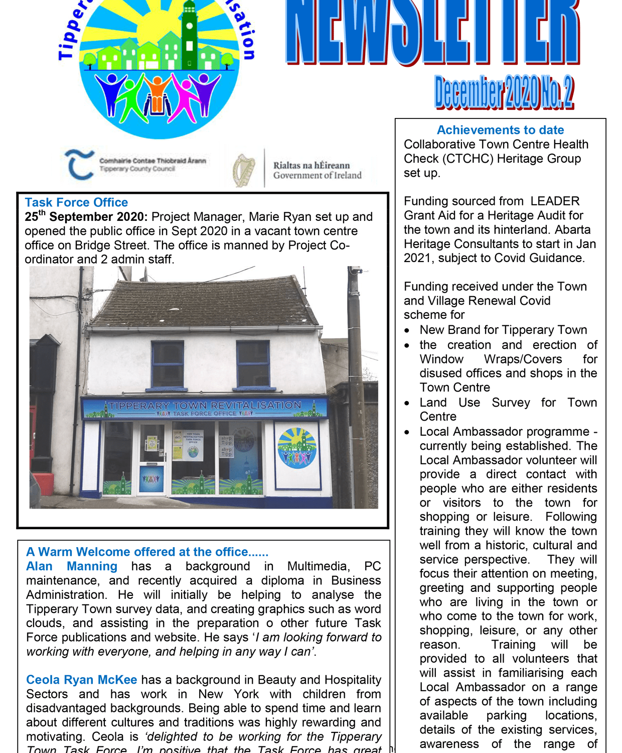 Newsletter December 2020