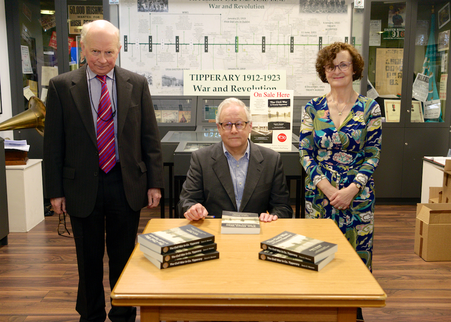 Picture of Denis Murnane at book launch